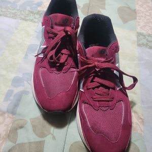 Burgundy New Balance Sneakers